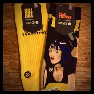 🔥🎬NEW Stance Tarantino Socks LTD Edition 2Pk🎬🔥